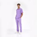 Lilac Polo Lux Lycra Suit