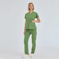 Pistachio Green Dr Greys Terikoton Suit (Thin Fabric)