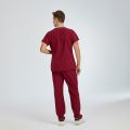 Burgundy Dr Greys Tericoton Suit (Thin Fabric)