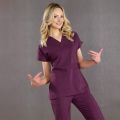 Plum Dr Greys Tericoton Suit (Thin Fabric)