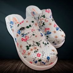 Flowering Plus Prestige Women's Sabo Slippers