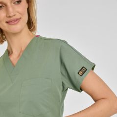 Mold Green Dr Greys Tericoton Suit (Thin Fabric)