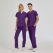 Special Purple Dr Greys Terikoton Suit (Thin Fabric)