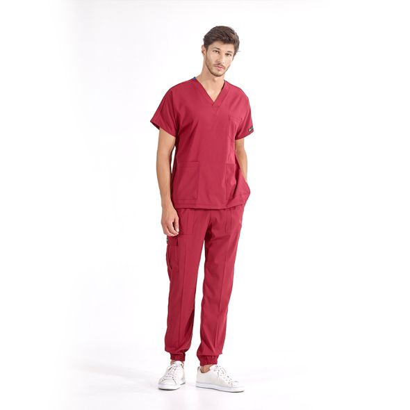 Bordo Jogger Lüks Likralı Greys Takım