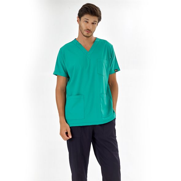 Surgery Green Silva Lux Lycra Single Top