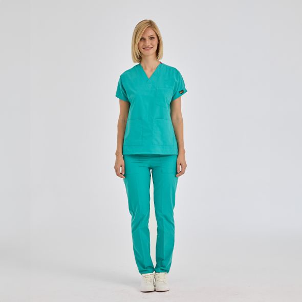 Benetton Green Dr Greys Tericoton Suit (Thin Fabric)