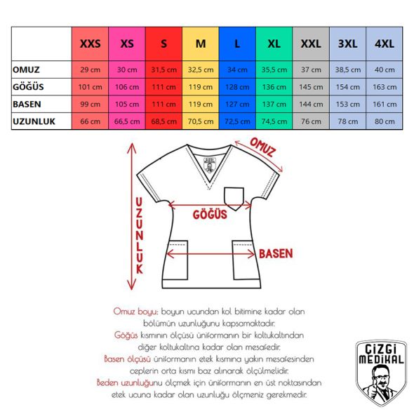 Hardal Dr Greys Terikoton Takım (İnce Kumaş)