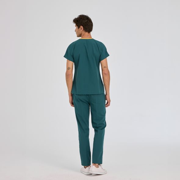 Petrol Green Dr Greys Tericoton Suit (Thin Fabric)